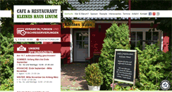 Desktop Screenshot of kleineshaus-linum.de